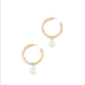 BaubleBar Devon Huggie Hoop Earrings